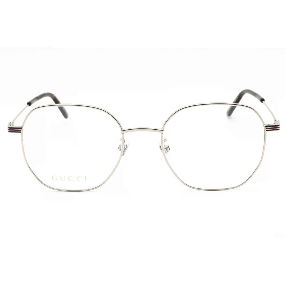 Gucci GG1125OA Eyeglasses 003 Silver Metal Round